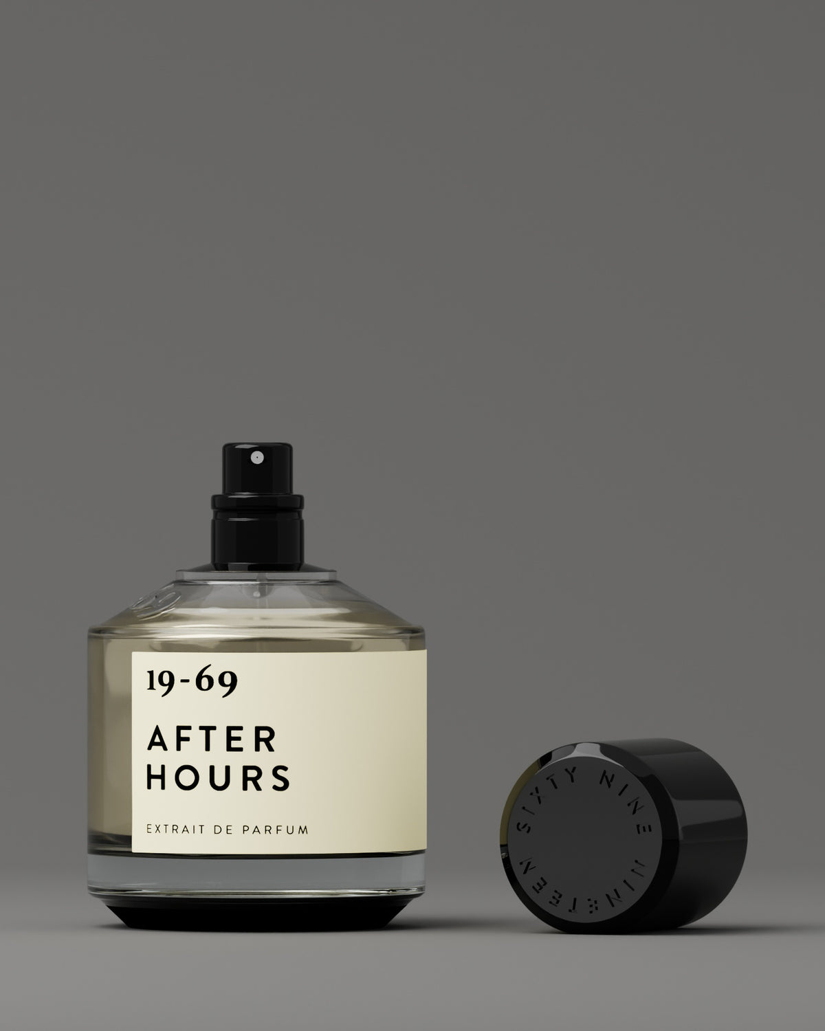 19-69 After Hours Extrait de Parfum 30 ml, bottle, cap off