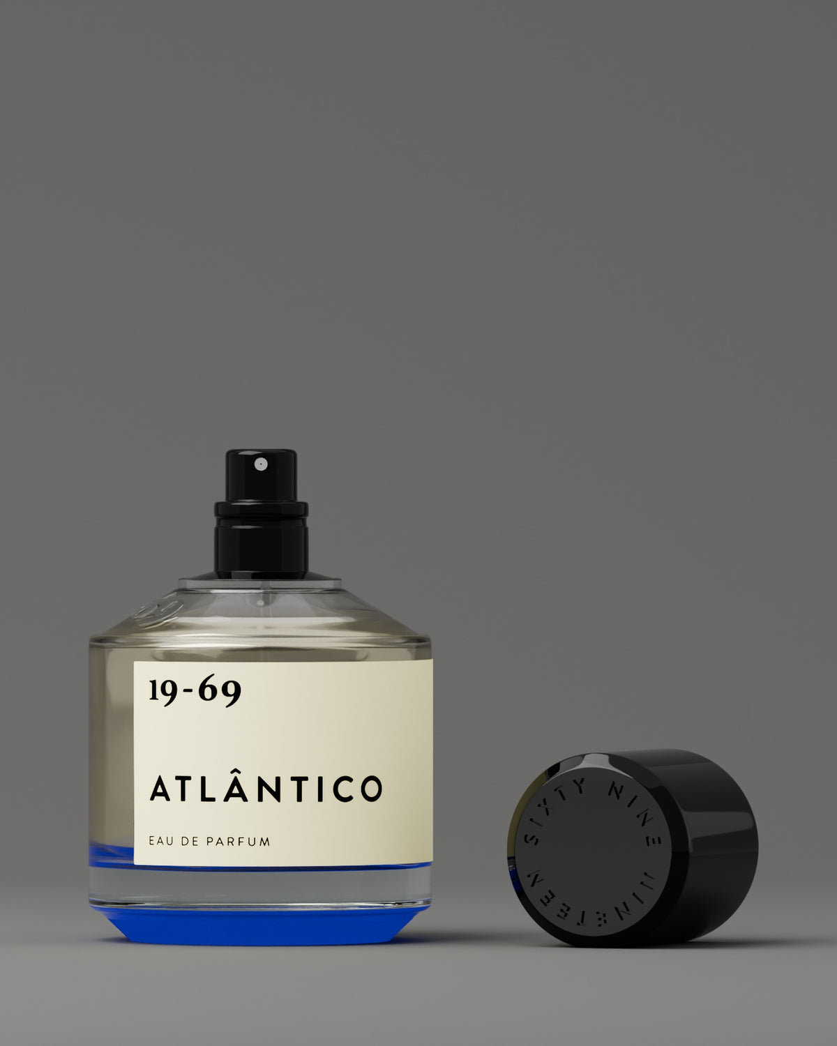 19-69 Atlantico Eau de Parfum 30 ml, bottle, cap off