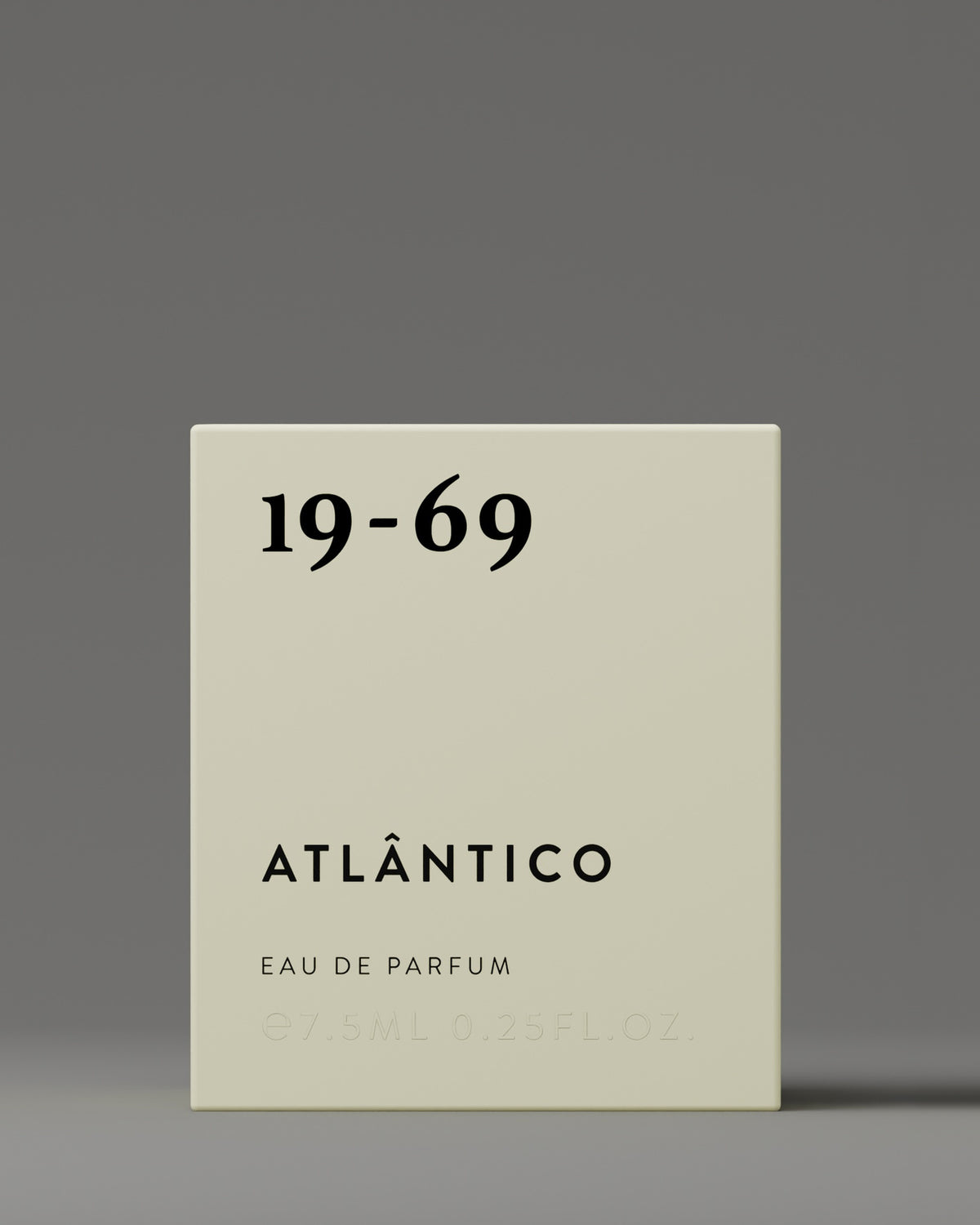 19-69 Atlantico Eau de Parfum 7.5 ml, box