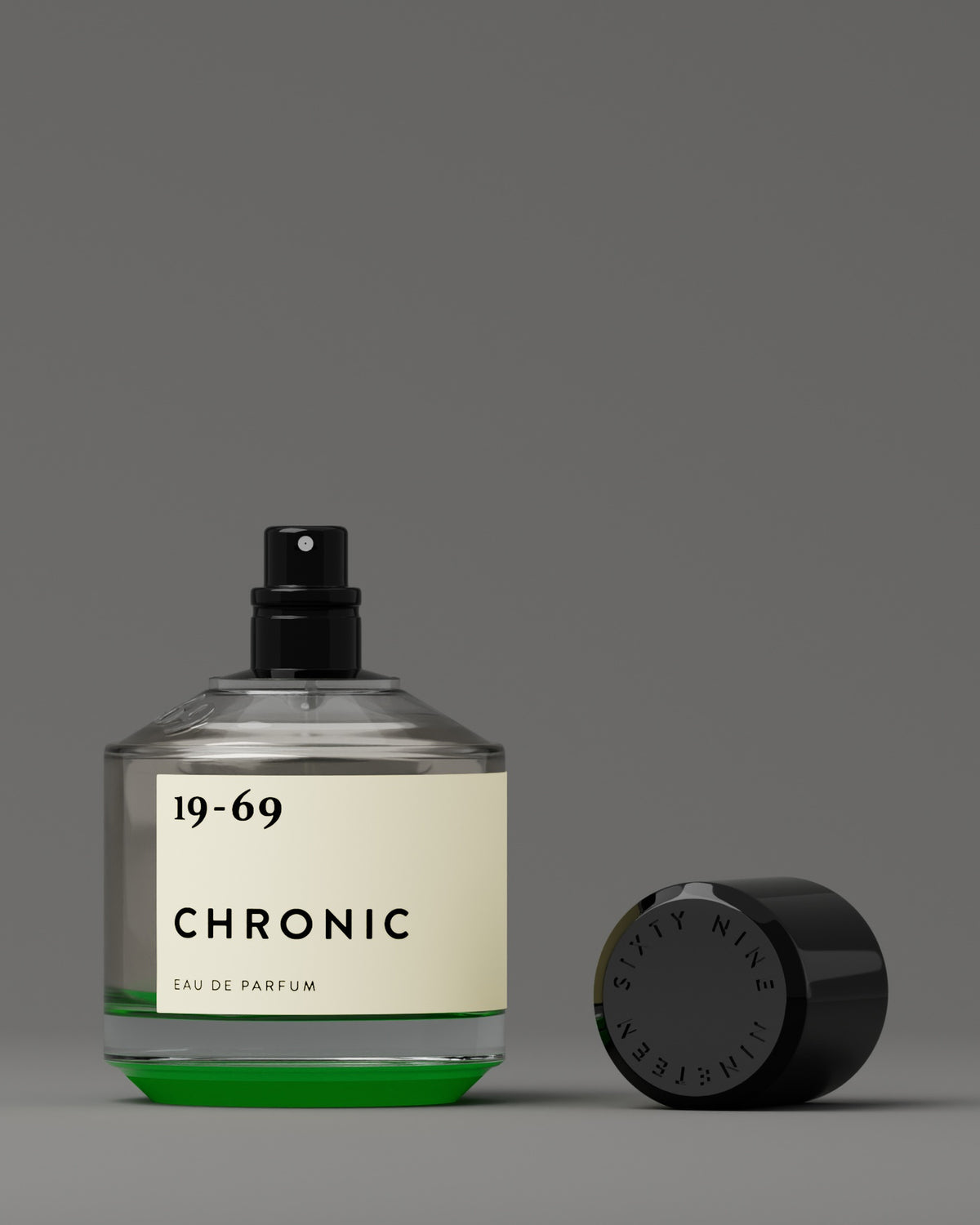 19-69 Chronic Eau de Parfum 30 ml, bottle, cap off