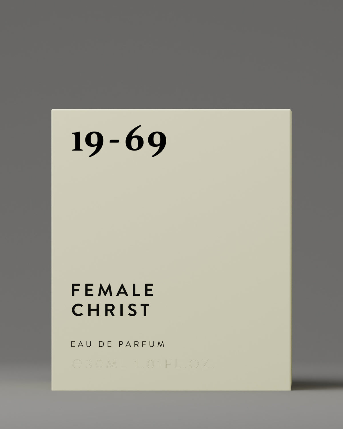 19-69 Female Christ Eau de Parfum 30 ml, box