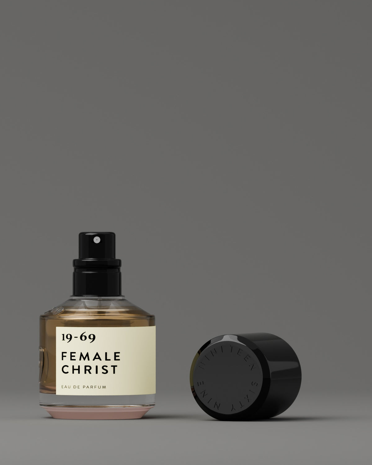 19-69 Female Christ Eau de Parfum 7.5 ml, bottle, cap off