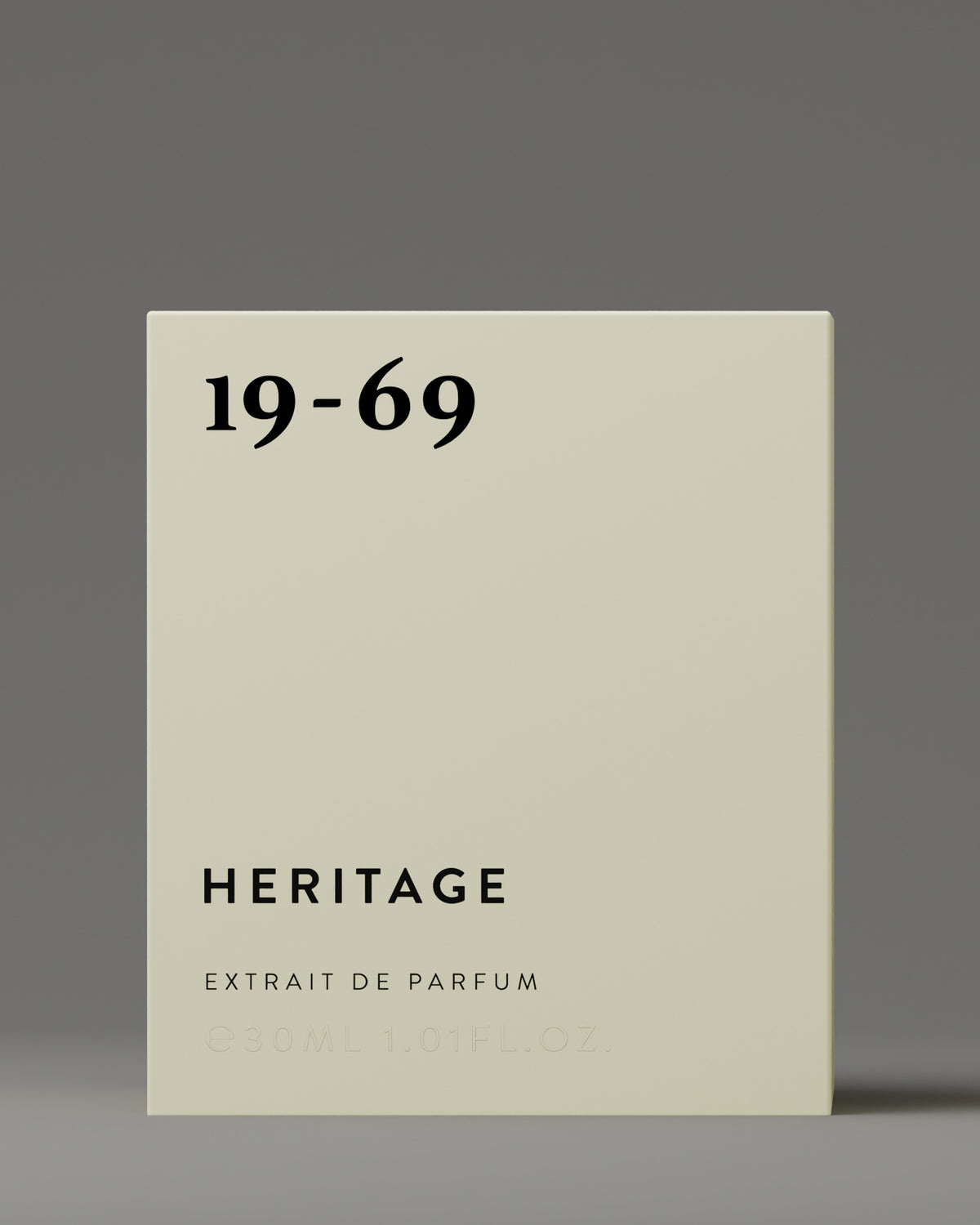19-69 Heritage Extrait de Parfum 30 ml, box