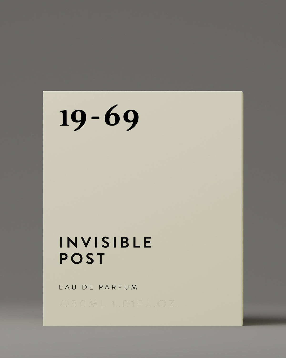 19-69 Invisible Post Eau de Parfum 30 ml, box