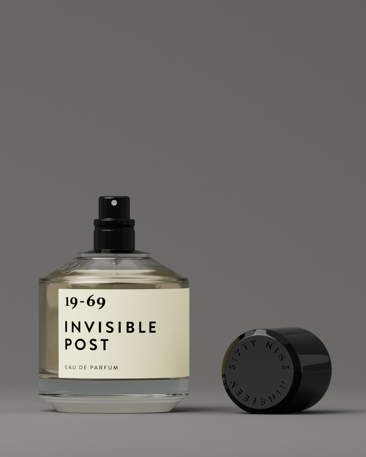 19-69 Invisible Post Eau de Parfum 30 ml, bottle, cap off