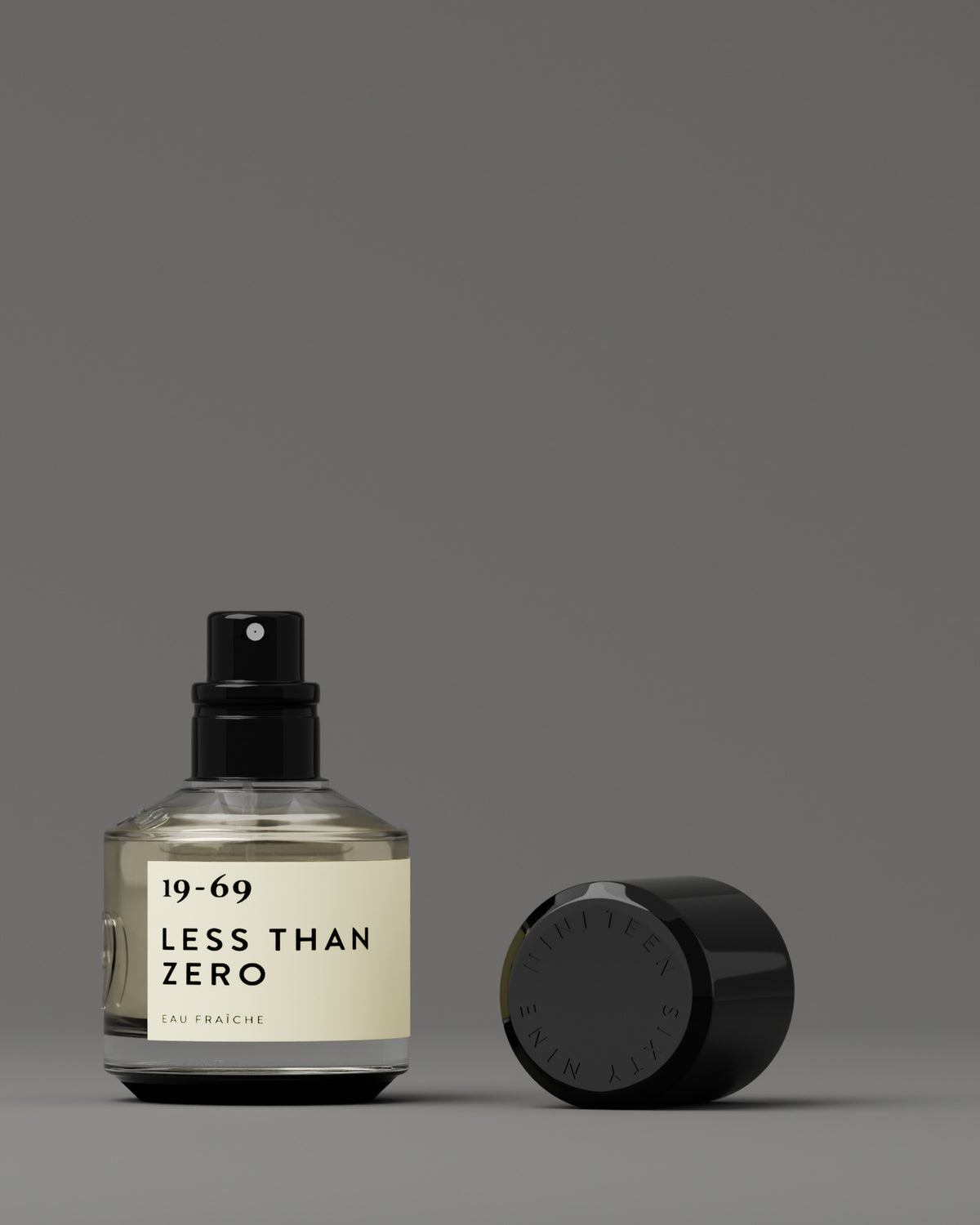 19-69 Less Than Zero Eau Fraiche 7.5 ml, bottle, cap off