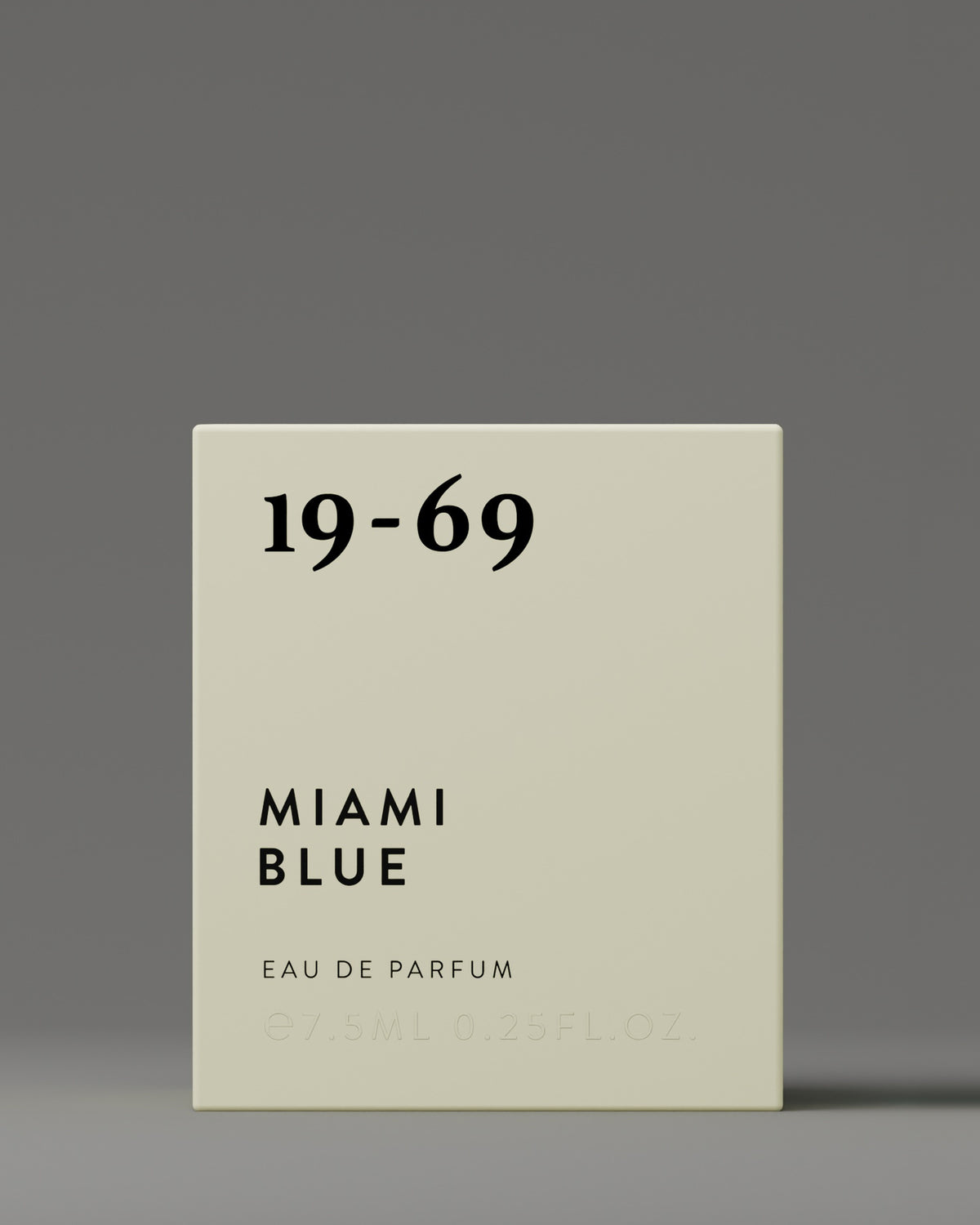 19-69 Miami Blue Eau de Parfum 7.5 ml, box