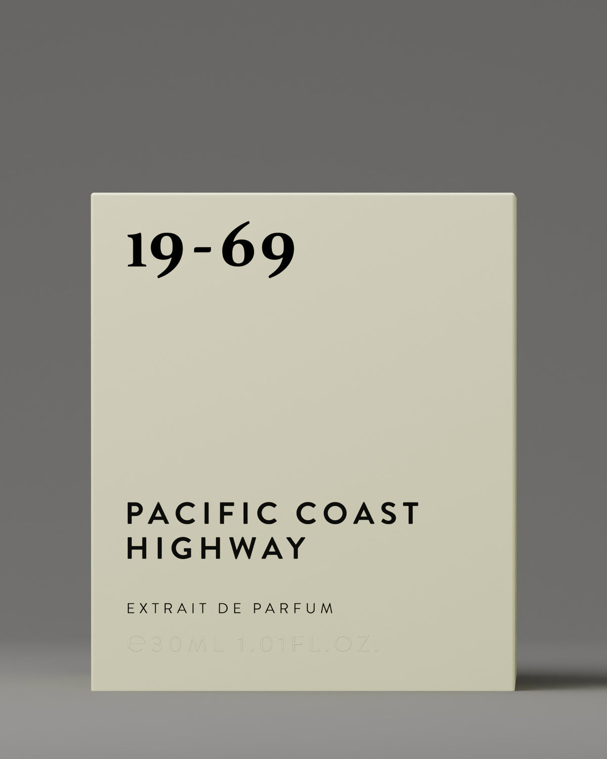 19-69 Pacific Coast Highway Extrait de Parfum 30 ml, box