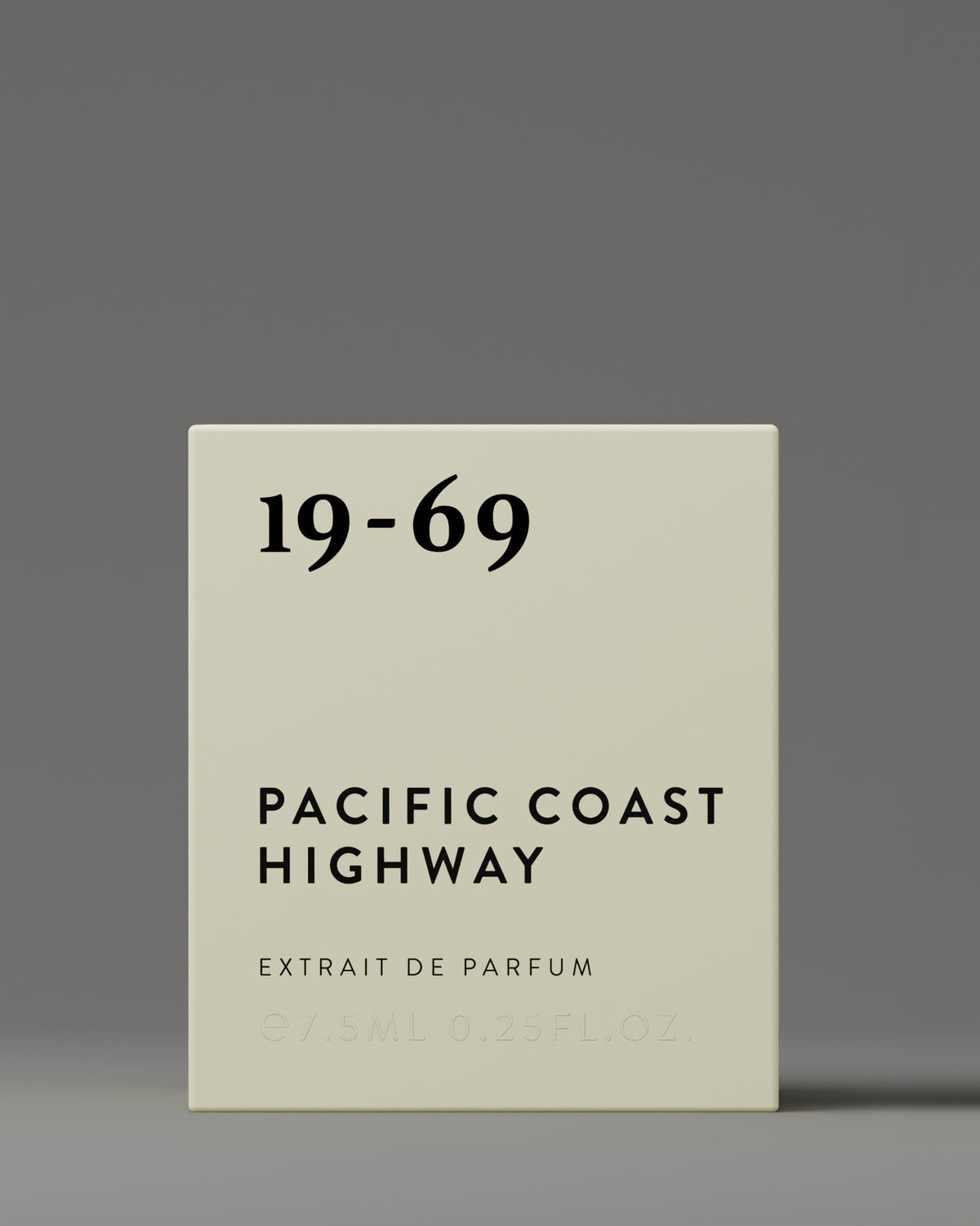 19-69 Pacific Coast Highway Extrait de Parfum 7.5 ml, box