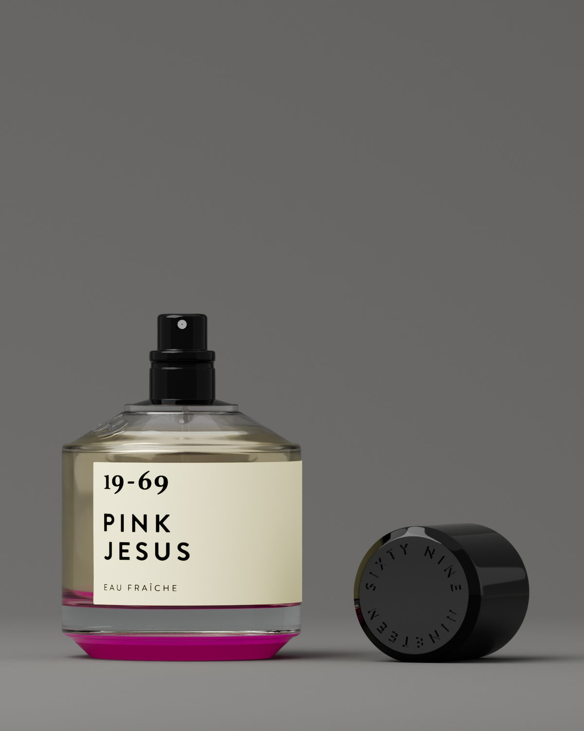 19-69 Pink Jesus Eau Fraiche 30 ml, bottle, cap off