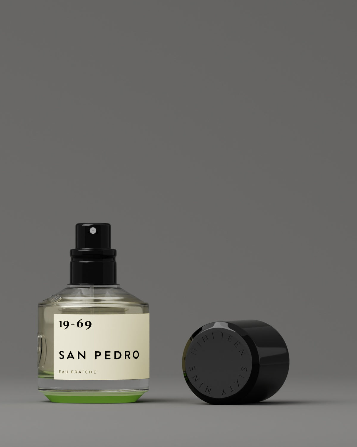 19-69 San Pedro Eau Fraiche 7.5 ml, bottle, cap off