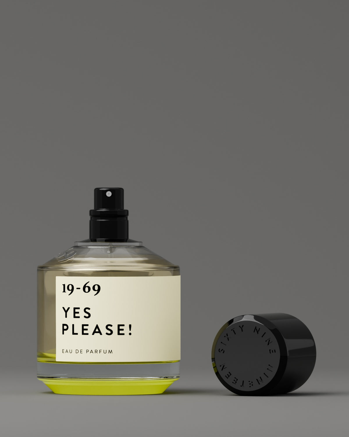 19-69 Yes Please Eau de Parfum 30 ml, bottle, cap off
